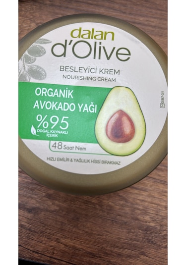 Dalan Dolive Kavanoz Krem Avokado 250ml