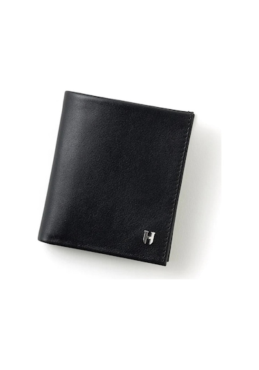Axel Erkek Deri İnce Tasarım Cüzdan Siyah