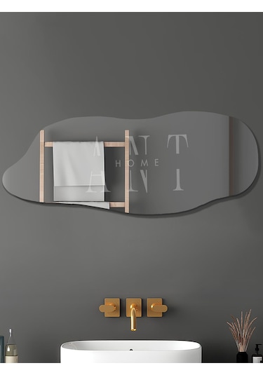 Asimetrik Ayna, Natura Boy Aynası, Asimetrik Boyayna 160 X 60 Gümüş