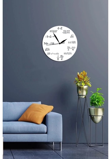 Modern Matematık Ahsap Tasarımlı