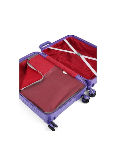 Ççs Mor Valiz Büyük Boy Tsa Şifreli Mor