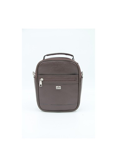 Granit 1914 Deri El Çantası - Kahverengi - Kahverengi