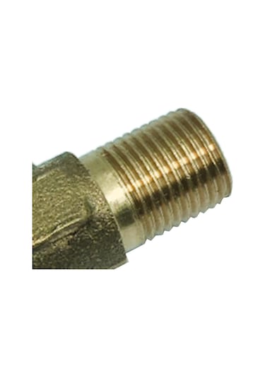 Suntek 1 Adet Çift Erkek Dişli Dirsek Pirinç Adaptör Dn6xdn6