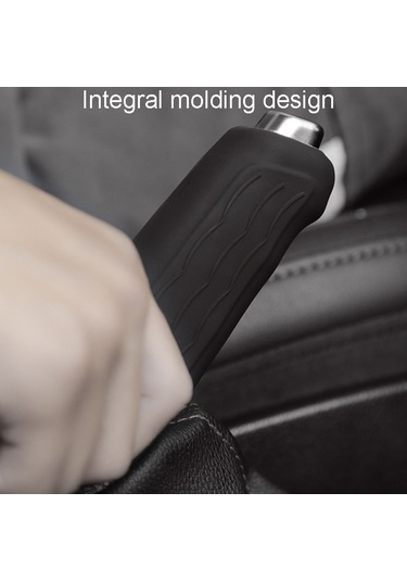 Sones Otomotiv Evrensel Silikon El Freni Kolu Kapağı Fren Kolu Dekoratif Koruyucu Kılıf, Boyut: Eğik Kol Pembe