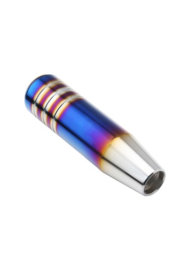 Yaozixa Alüminyum Manuel Vites Kolu 13cm Mavi Spiral Tasarım 8-10-12mm Bağlayıcılar İle Araç İç Dizaynını Sporlaştırır Diğer