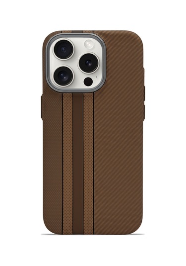 Aether Carbon Apple Uyumlu iPhone 15 Magsafe Karbon Kılıf Desert Torque Desert Torque