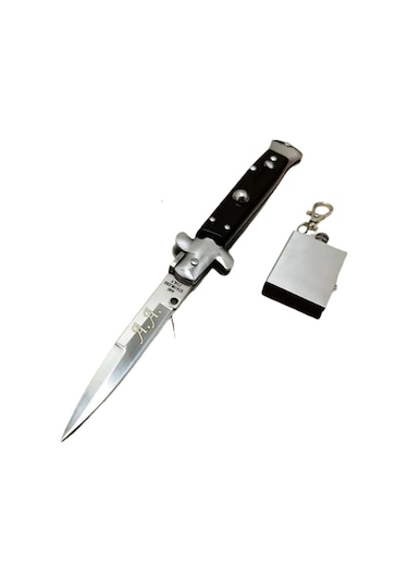 21cm italyan stletto otomatik Kamp Çakıı Çok Renkli