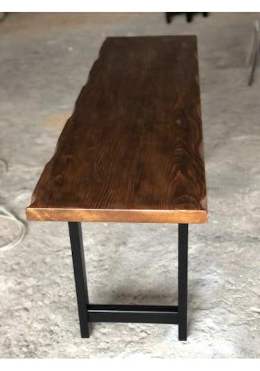 Bintaşmobilya Kütük Bar Masası 180X50X105.Cm
