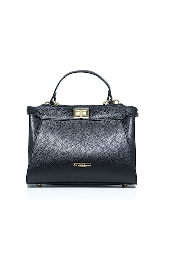 Çapraz Çanta Kadın Sharon M Piumelli Milano Bag D28 Black Siyah