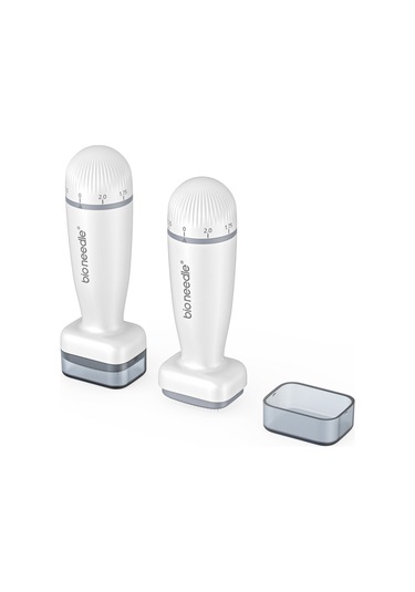 Hangfox Yüzey, Vücut Ve Saç İçin 0-2.0mm Ayarlanabilir İğne Uçlu Damga, 120 İğne, Kendi Kendine Kullanım Kolaylık, Kesin Tedavi Aleti