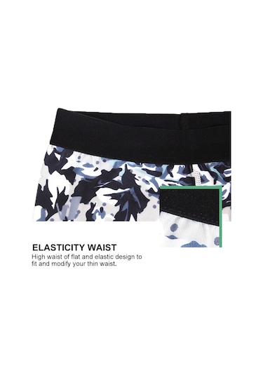 Paıyıge Yoga Pantolonu Kadın Baskılı Şakayık Ve Noktalar Hk30