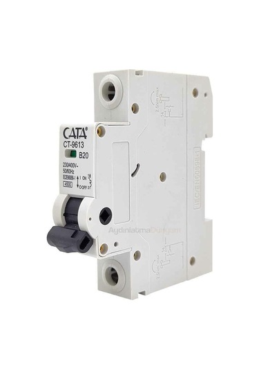 Cata 1x20 Amper W Otomat Monofaze Sigorta Ct-9613