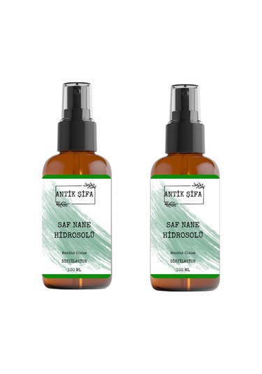 Saf Nane Hidrosolü 200 Ml - 2 X 100 Ml Nane Suyu