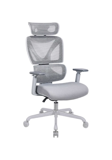 Unique-sx Yönetici Ve Çalışma Koltuğu - Gri 74x119.5-129x65.5 Cm