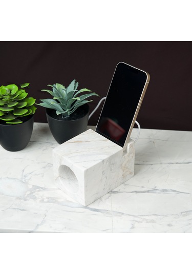 Suono Mermer Telefon Standı & Ses Yükseltici -