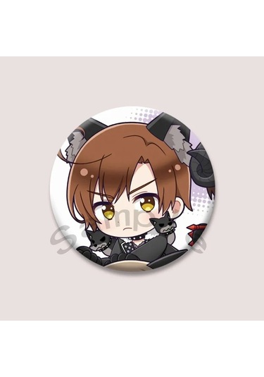 Anime Hetalia Dünya Yıldızı Broş Sırt Çantası Şapka Dekorasyon Karikatür Karakter Emaye 58mm Style 17 58mm Çok Renkli