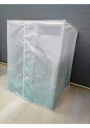 Çamaşır Makinesi Örtüsü Mavi