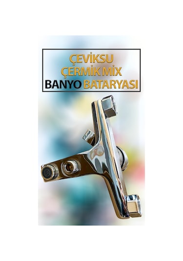 Çermik Mix Model Banyo Bataryası Krom