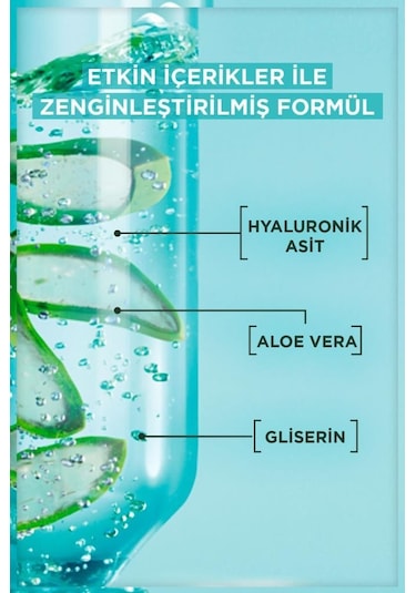 Garnier Hyaluronik Aloe Nemlendiren ve Yatıştıran Temizleyici 250 ML