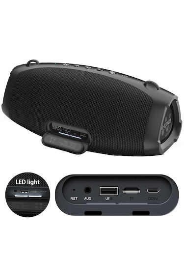 W-King X10 120W Xtreme Bass 42S Bluetooth 5.0 Hoparlör