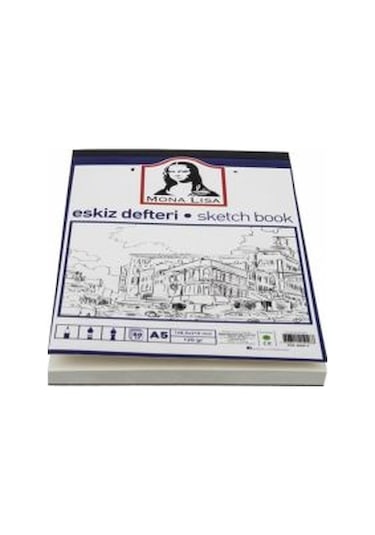 Mona Lisa A5 Eskiz Defteri 50 Yaprak