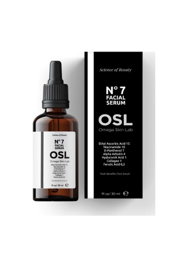 OSL Omega Skin Lab Tek Üründe 7 Aktif No:7 Cilt Bakım Serumu 30﻿﻿ ML