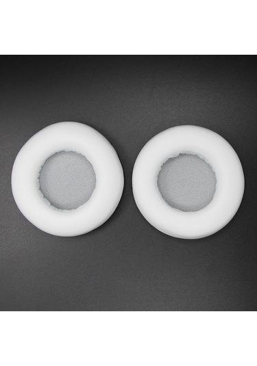 Monster Dna Protein Deri + Sünger Kulaklık Koruyucu Kılıf Kulaklıklar İçin Beyaz Beyaz