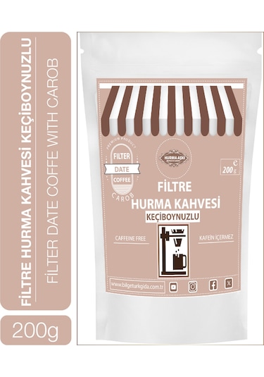 Hurma Aşkı Filtre Hurma Kahvesi Keçiboynuzlu 200 G