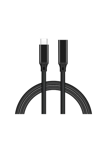 Cbtx Pq106 Tip-c Pd100w 5a 10 Gbps Uzatma Şarj Veri Kablosu 1 Metre Siyah