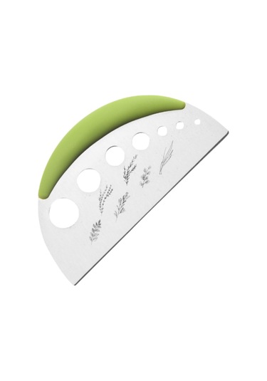 Homyl Kişniş Pazı Kekik Için Ot Soyucu Metal Kesici Yaprak Yeşil