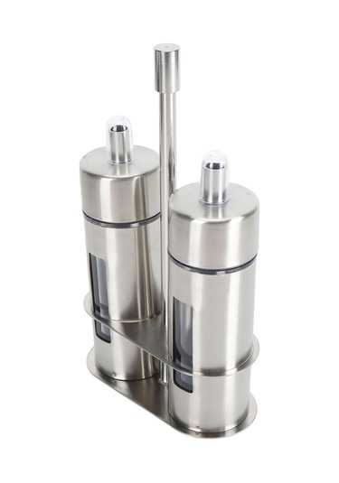 Ximistore9 304 Paslanmaz Çelik 80ml Çiftlü Yağ-sos Dispenseri Seti - Pencereli, Damlacık Önleyici, Masaüstü Zarfı Diğer