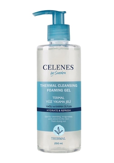 Celenes Thermal Yüz Yıkama Jeli Yağlı/karma Ciltler 250 Ml