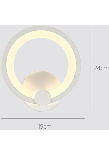 Dancemonkey Cbtx Led Duvar Aplik Modern Yaratıcı Başucu Aydınlatma Yatak Odası Oturma Odası Ofis İçin - 3063 Beyaz Işık, Renkli Alternatif Beyaz