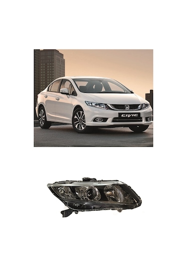 Honda Cıvıc Fb7 Sağ-sol Far Lambası Xenonlu Motorlu 2012-2015