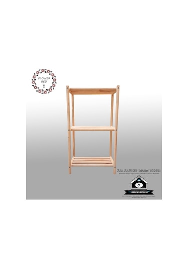 Çiçek Standı 6 - Çiçeklik -Saksılık- Çiçek Rafı -Balkon Düzenleme