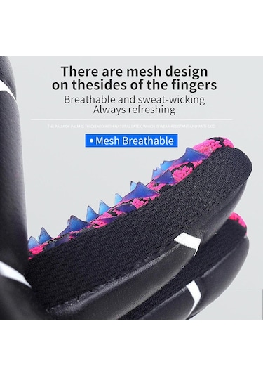 Hallow-futbol Kaleci Eldivenleri, Çocuklar, Gençler Ve Yetişkinler,mavi Kırmızı Mavi - Kırmızı