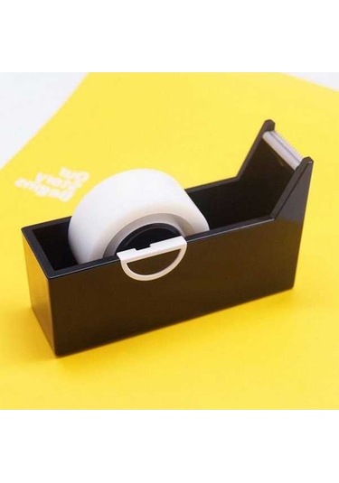 Willowhaven Ofis Bant Dispenseri, Masaüstü Bant Kesici, Siyah, 25mm Bant Mili Diğer