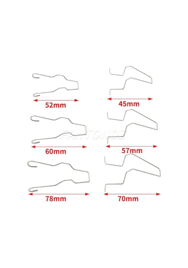 6 Adet Metal Far Ampulü Bahar Klipler H1 H3 H4 H7 Araba Far Ampul Tutucu Bahar Klipler Tokaları 5zhsfullkıt