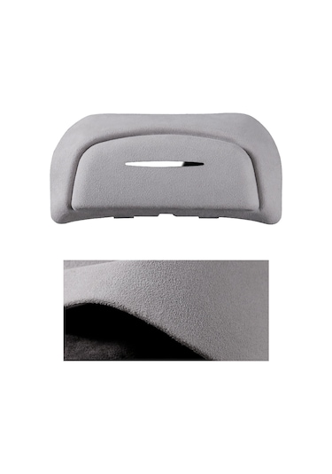 Aubyhe Tesla Model Y/3 İç Dekor Gözlük Kutusu: Kuru Tip Gri Plastik, Kolay Monte, Flocking Stili İç Akıllı Depo