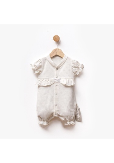 Flexi Bebek Tulumu 252378 Krem