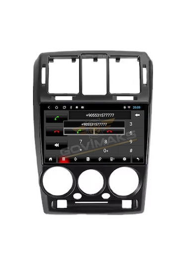 Hyundaı Getz 2002-2011 Siyah 8 Gb Ram 128 Gb Hafıza Androıd Multımedıa Teyp