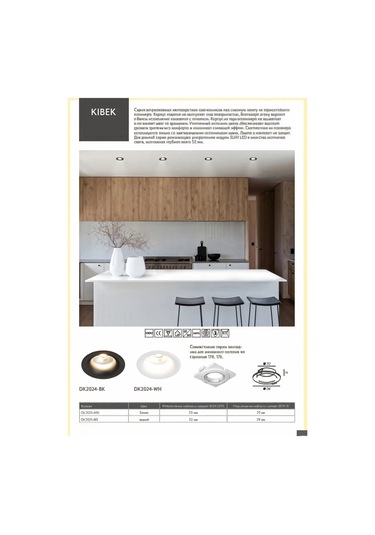 Denkirs Dk3024-bk Gömme Led Tavan Lambası 246068331 Siyah