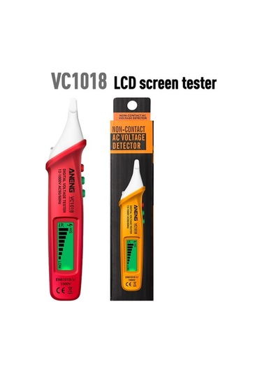 Trendooze Vc1018 Temassız Sensörlü Ölçer N11.34 Gerilim Dijital Aneng Ac 12v-1000v Gw