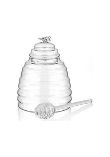 Kavanoz Cam Bal 13cm Cam0347