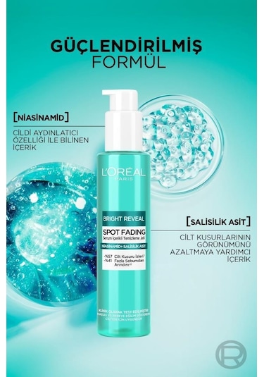 L'Oreal Paris Bright Reveal Serum İçerikli Temizleme Jeli 150 ML