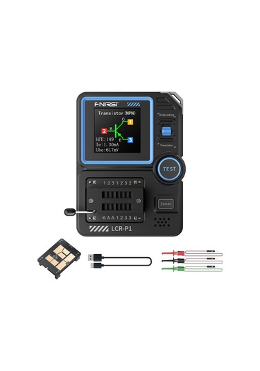 Maiyame Fnırsı Lcr-p1 Çok Fonksiyonlu Transistör, Diyot, Kondansatör Ve Mosfet Test Cihazı - Otomatik Tanıma Ve Renkli Ekran