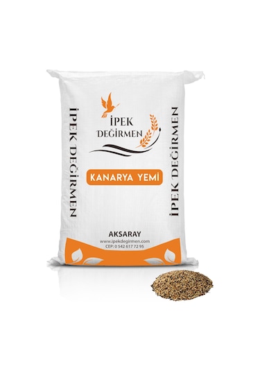 İpek Değirmen Karışık Kanarya Yemi Vitaminli Aspur Kuş Yemi 3 KG