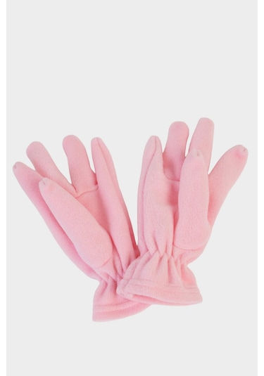Defacto Kız Çocuk Polar Eldiven F5147a825wnpn2 Pembe-pn2