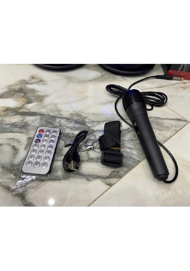 Aux Müzikalı Kablosuz Hoparlör Karaoke Bluetooth 152010471