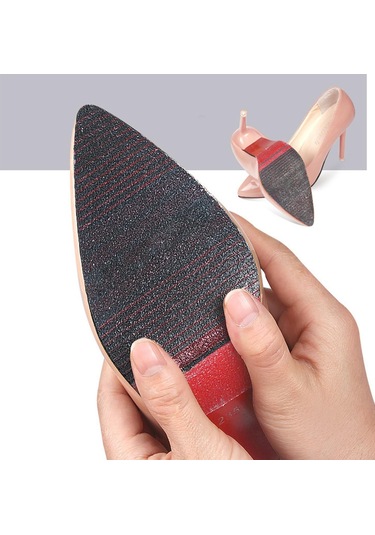 Suntek Taban Çıkartmaları Aksesuarlar Ayakkabı Kare Siyah-10x100cm Siyah